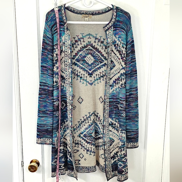 Aztec Pattern Cardigan - Picture 5 of 8